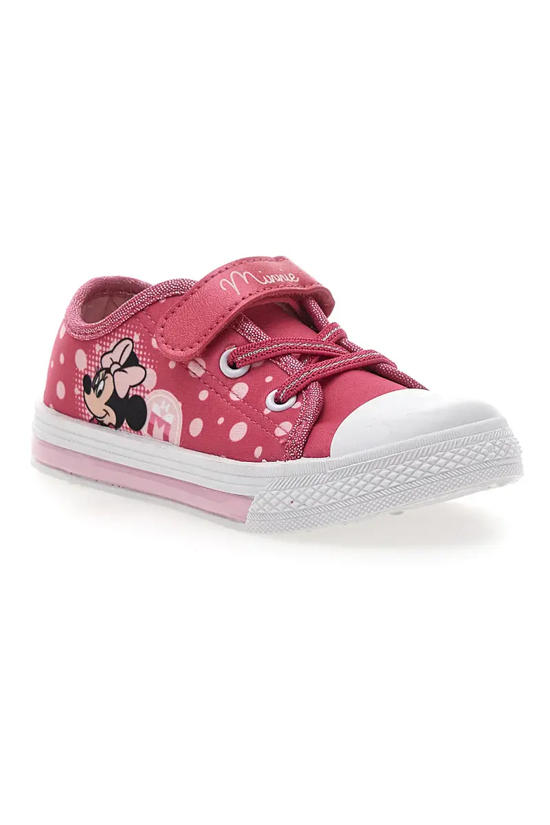 Scarpe rosa con luci e stampa Minnie Mouse 15MN5N01LB miniatura 2