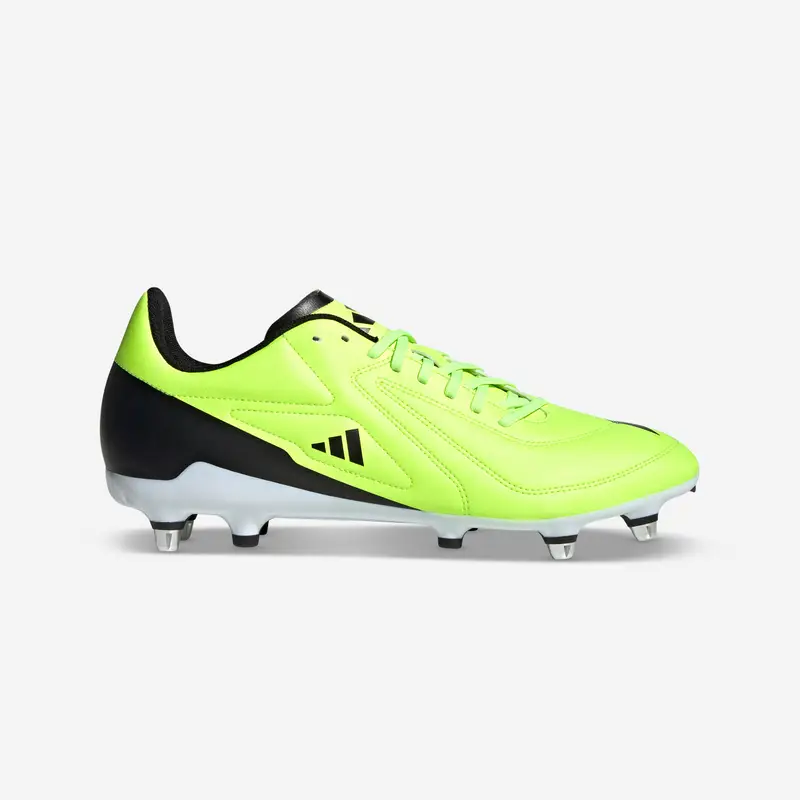 Scarpe rugby uomo Adidas RS 15 SG ibride giallo fluo |  Adidas