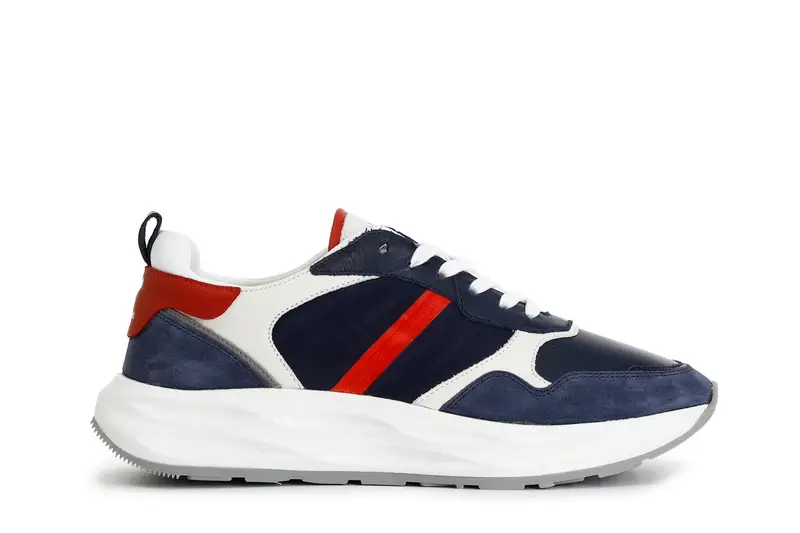 scarpe running uomo multicolor blu