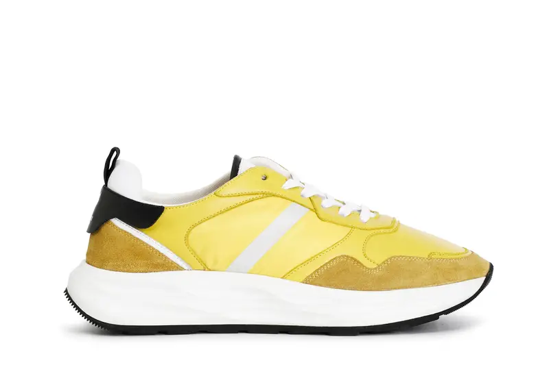 scarpe running uomo multicolor giallo