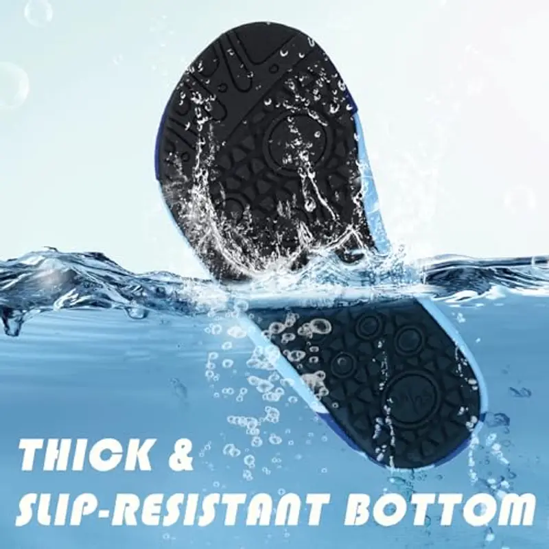 Scarpe Scoglio Bambino Bambini Scarpe da Spiaggia Mare Acquatiche Piscina Bambini Immersione Ragazzo Ragazza Scarps a Piedi Nudi per Surf Sportivo miniatura 3