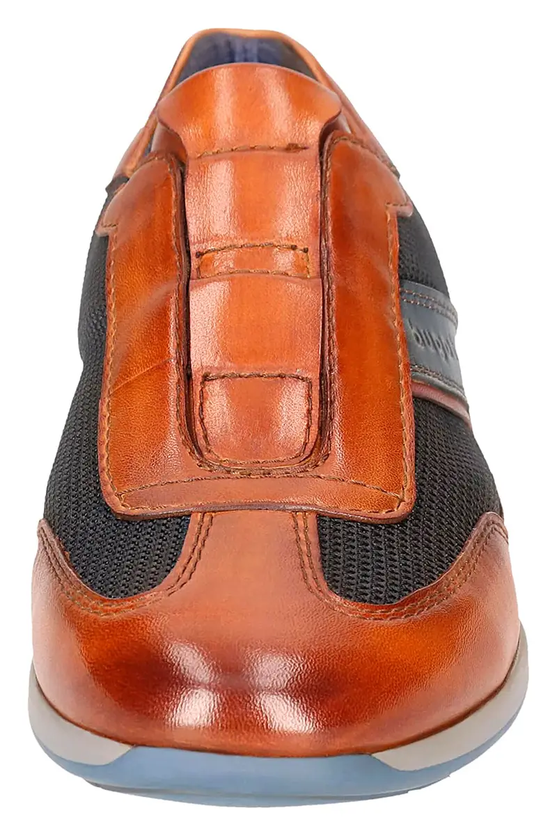 Scarpe Senza Lacci Cuoio e Blu Bugatti 315A9Q634069 miniatura 3