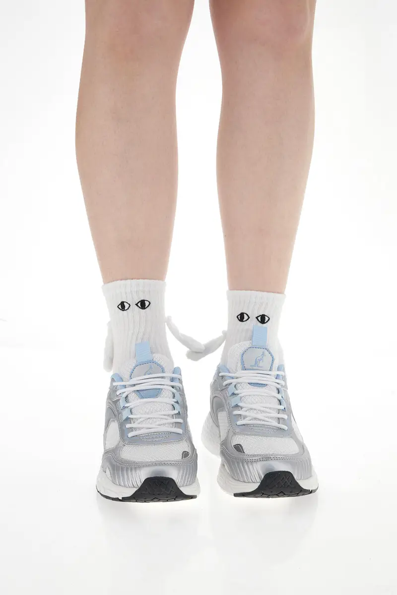 Scarpe Sportive Grigie e Bianche Australian AU42W104 miniatura 2