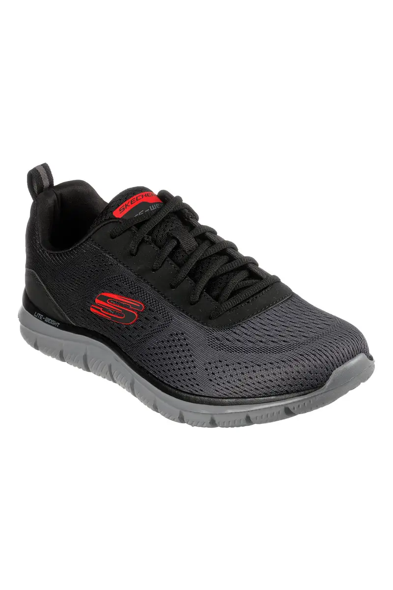 Scarpe sportive nere leggere con Memory Foam Skechers Track Ripkent miniatura 2