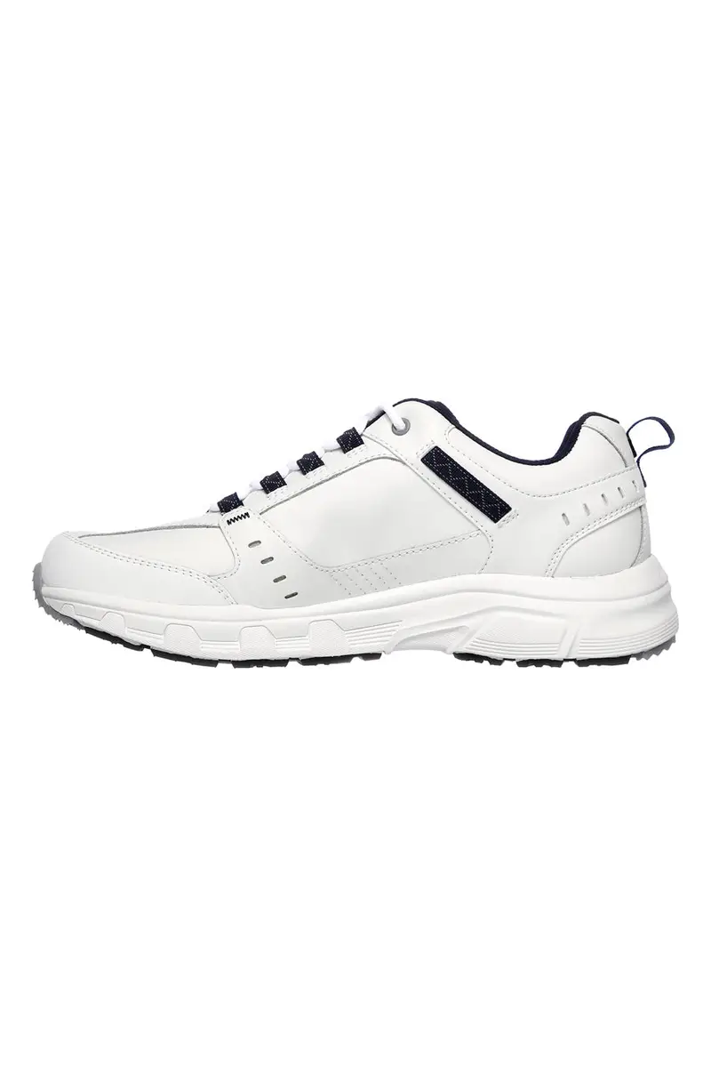 Scarpe trekking bianche e blu con Memory Foam Skechers Oak Canyon Redwick miniatura 3
