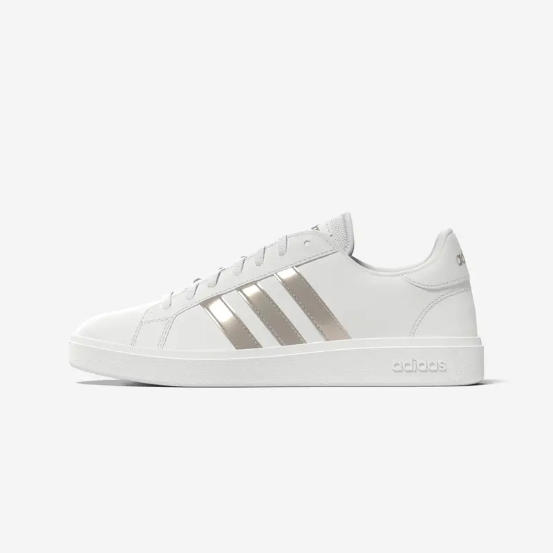 Scarpe walking donna ADIDAS GRAND COURT BASE bianco-argento |  Adidas