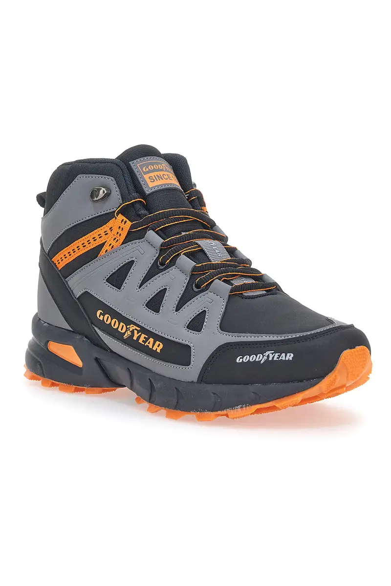 Scarponcino da Trekking Grigio e Arancio Goodyear 21017 miniatura 2