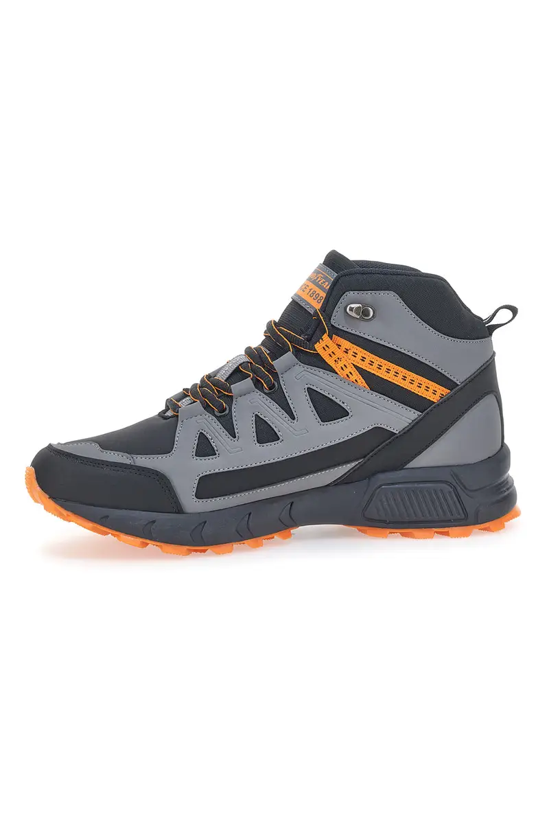 Scarponcino da Trekking Grigio e Arancio Goodyear 21017 miniatura 3