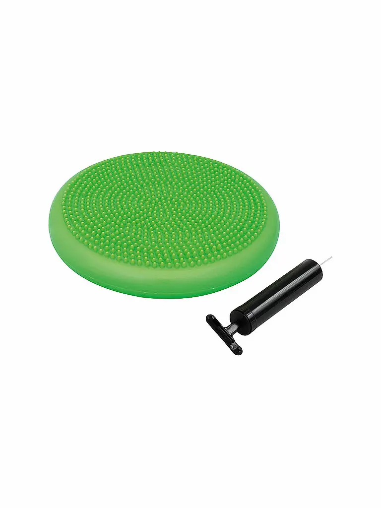 Cuscino di equilibrio, incl pompa a mano verde