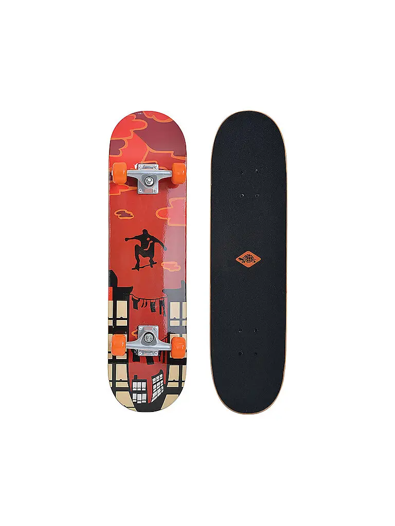 Skateboard Kicker 31 Red Parkout rosso