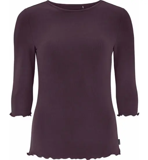Clarissa 3/4 W - maglia maniche lunghe - donna Dark Purple