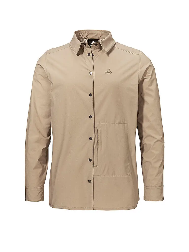 Blusa da trekking da donna Style Maghera marrone chiaro | 38