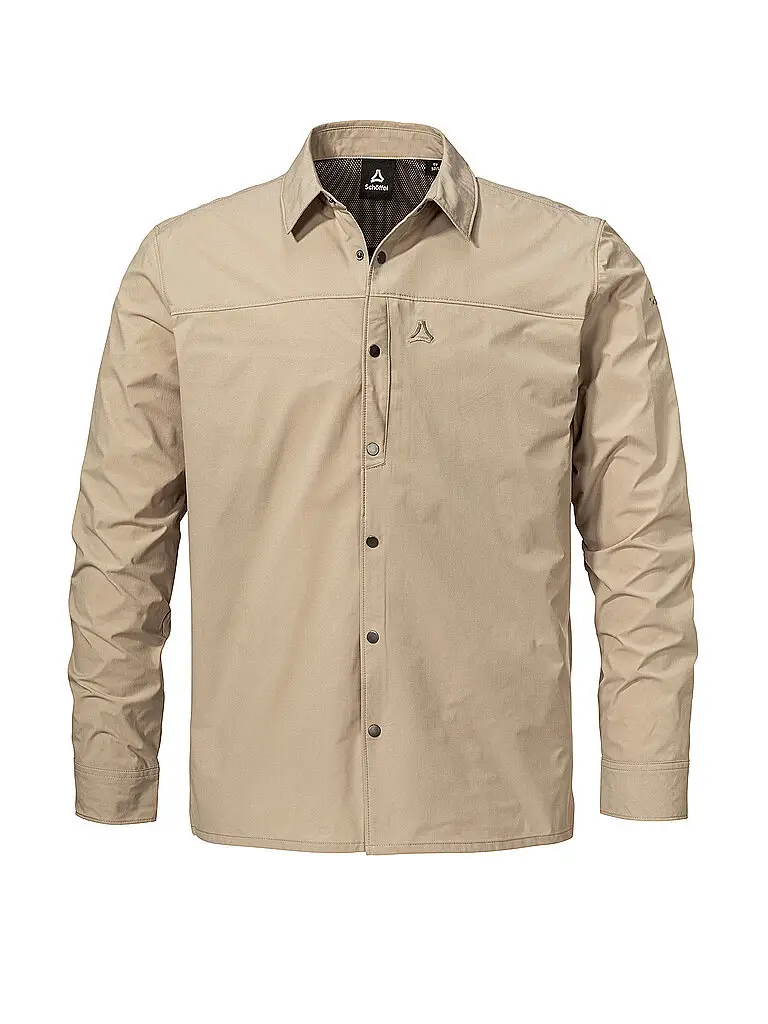 Camicia da trekking da uomo Style Maghera cammello | 48