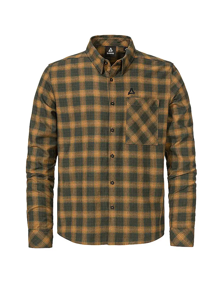 Camicia da uomo Kleion senape | 48