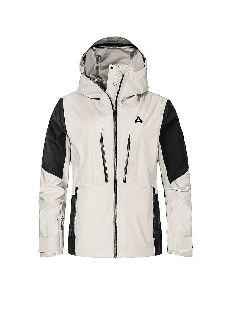 Giacca da sci da donna Shell Style Lufeld bianco | 38