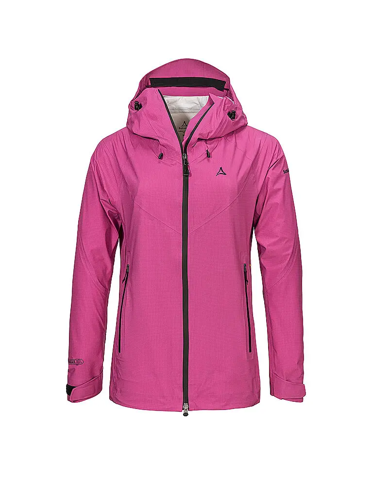 Giacca da trekking da donna Mountain Style Blaueis 3L rosa | 36