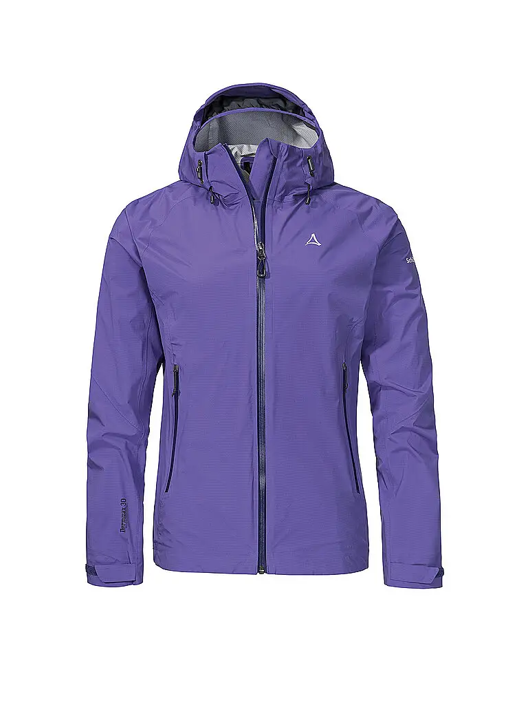 Giacca da trekking da donna Vistdal 2,5L con cappuccio lilla | 36