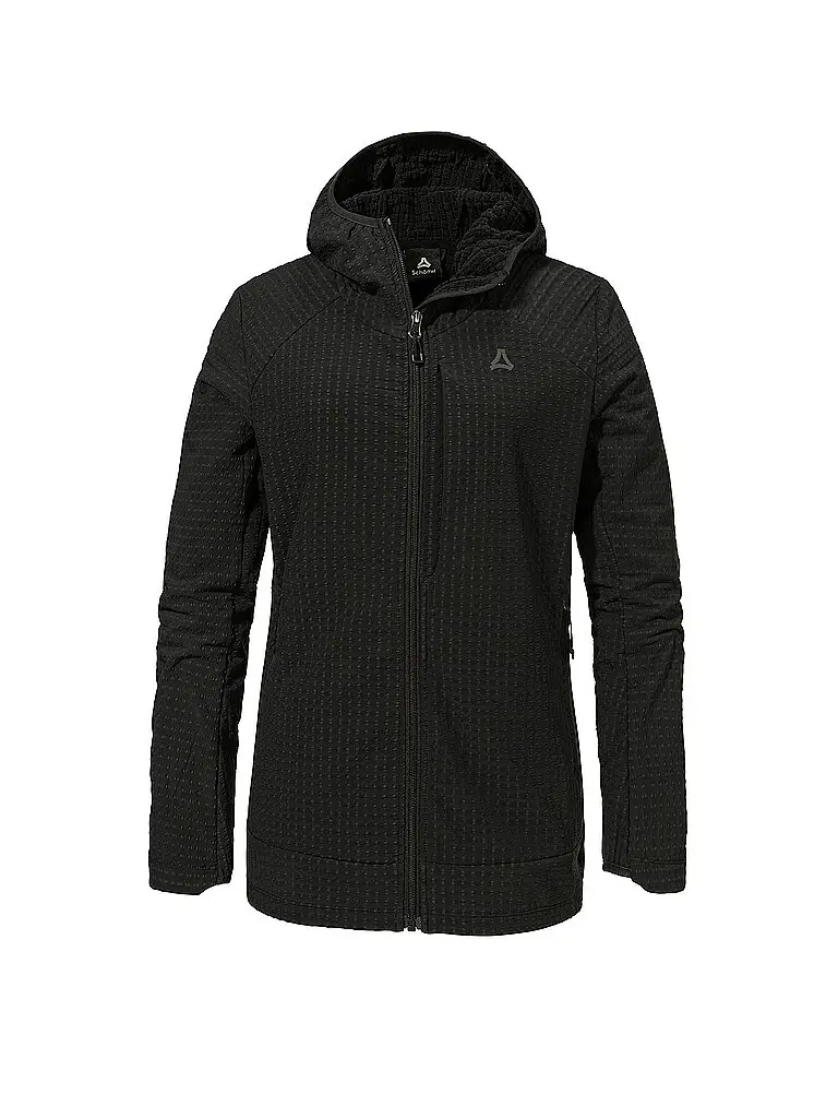 Giacca in pile da donna Style Enixa Hoodie nero | 34