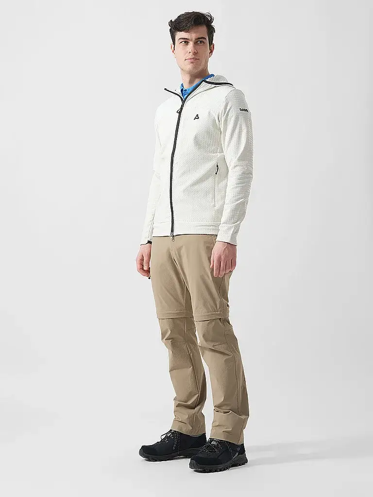 Giacca in pile da uomo Enixa Hoodie grigio chiaro | 58 miniatura 2