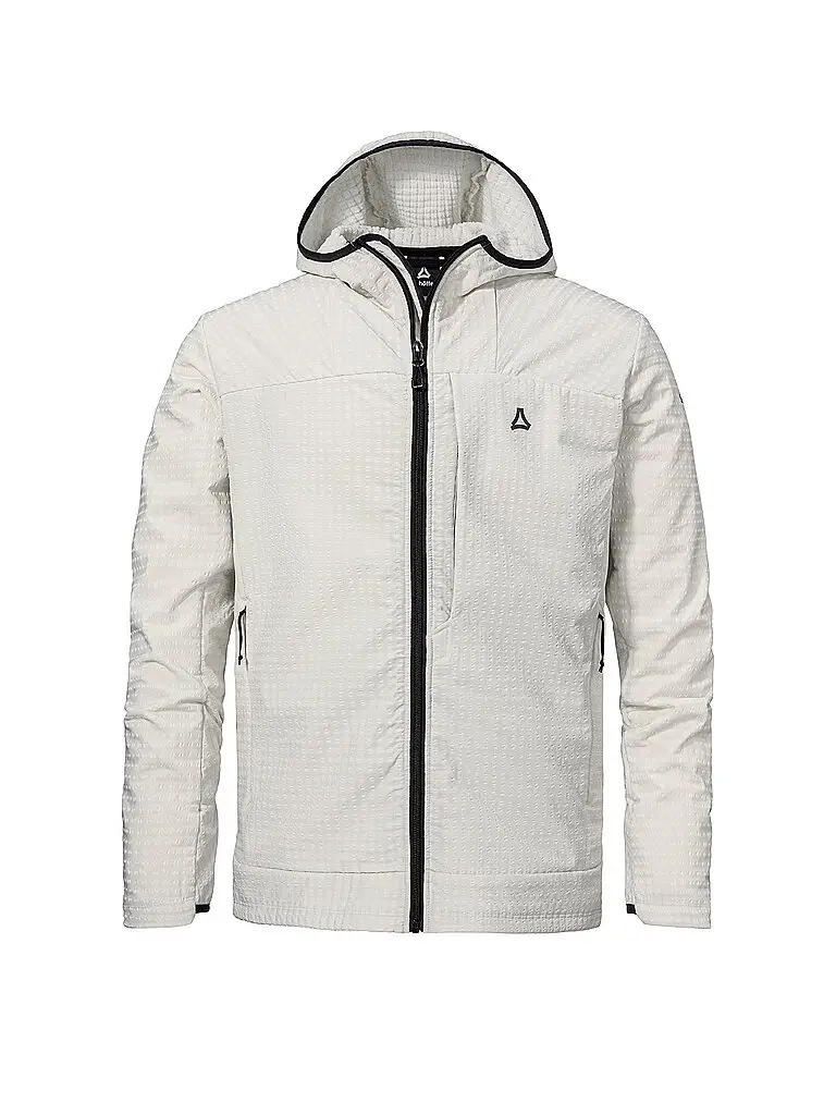 Giacca in pile da uomo Enixa Hoodie grigio chiaro | 58