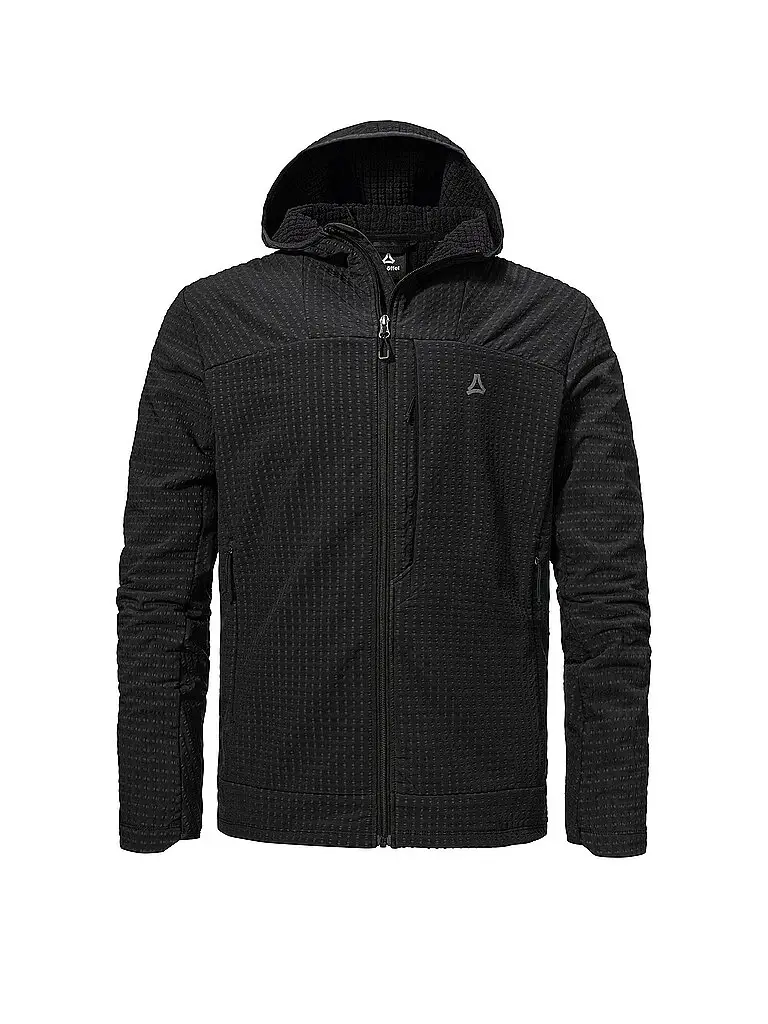 Giacca in pile da uomo Enixa Hoodie nero | 46