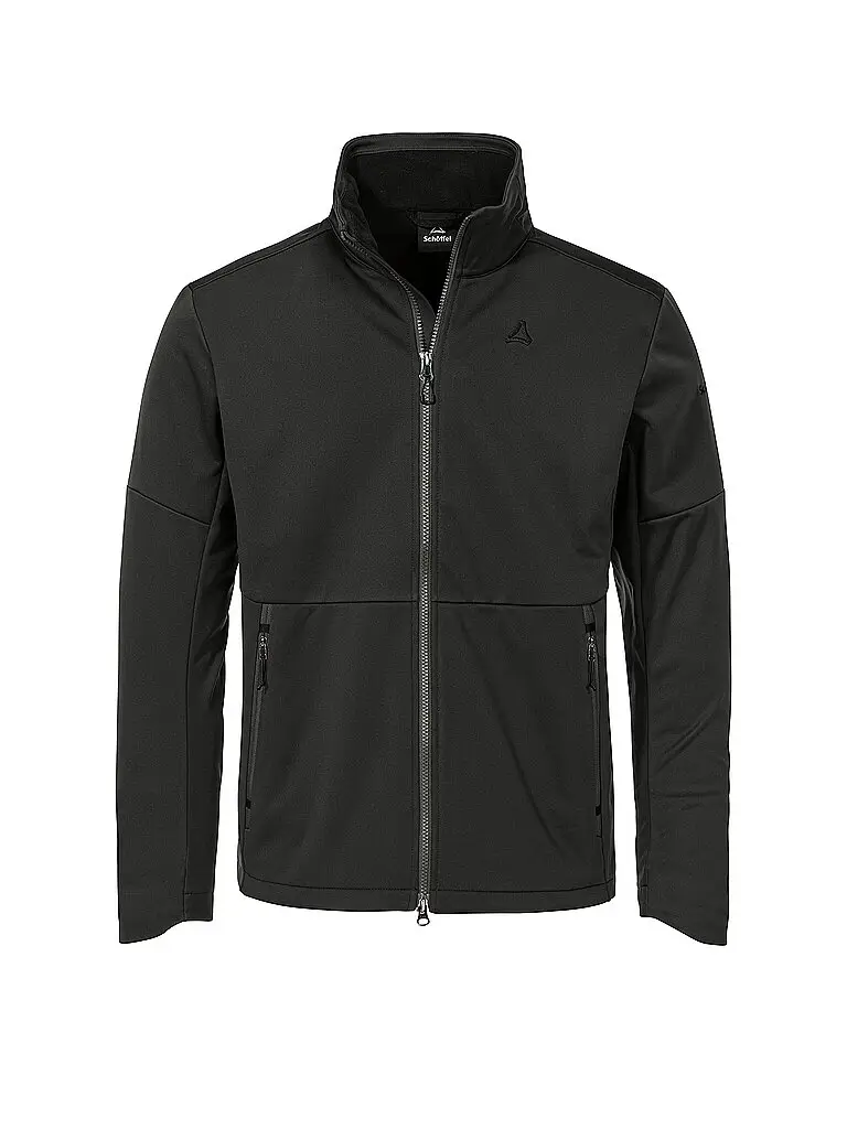 Giacca softshell da uomo Fracon nero | 48