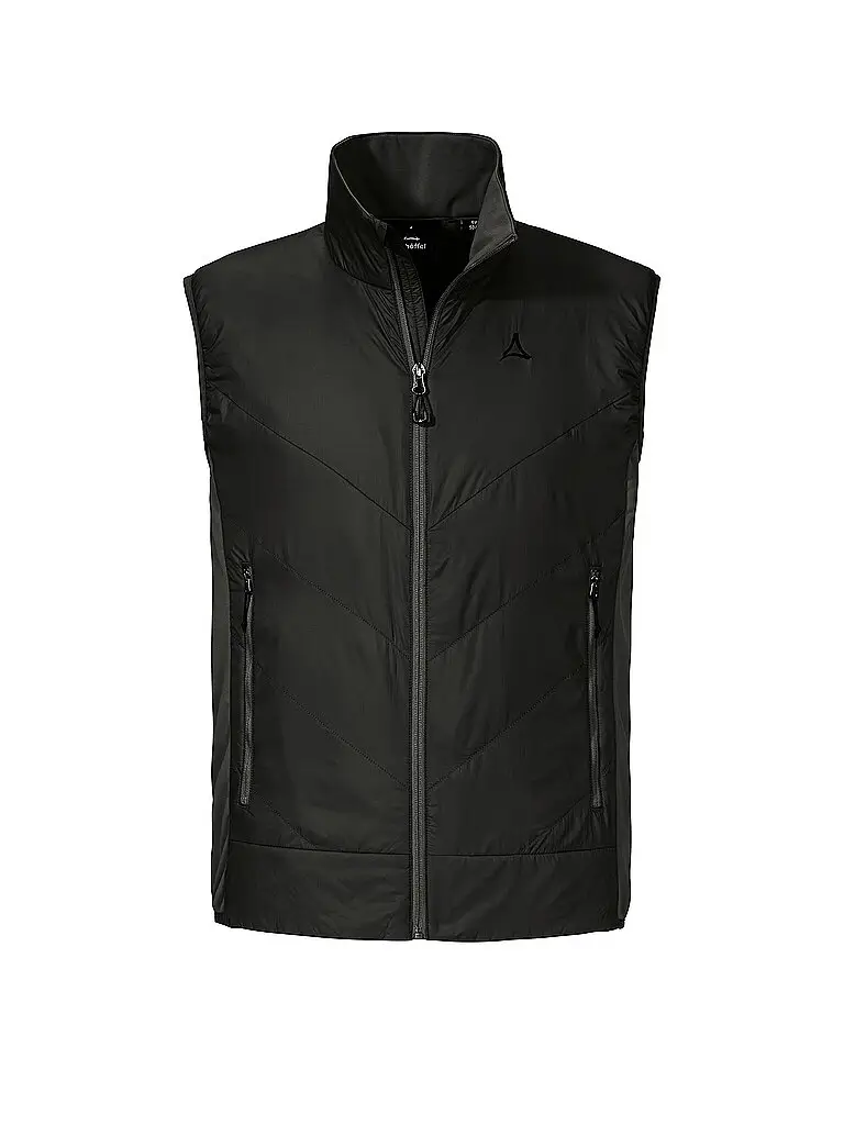 Gilet ibrido da uomo Cascata nero | 46