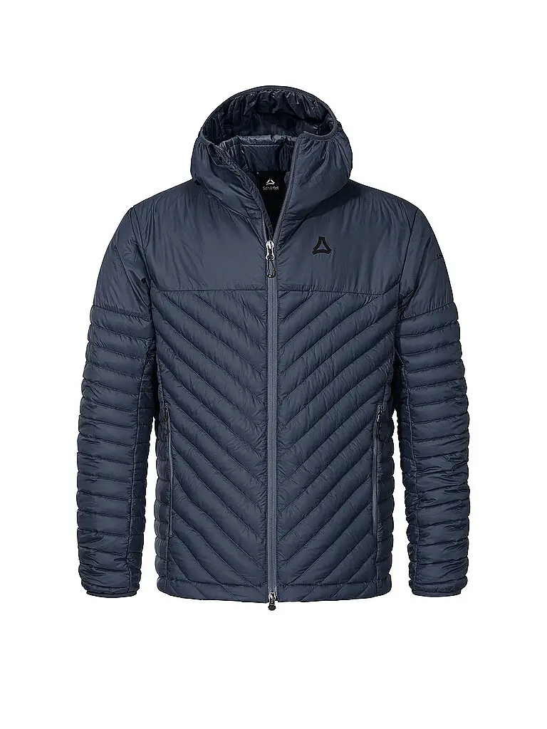 Iso Giacca da uomo con cappuccio e piumino Cascata blu | 48