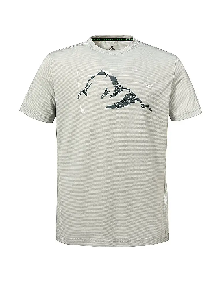 Maglietta funzionale da uomo Circ Sulten M grigio chiaro | 54