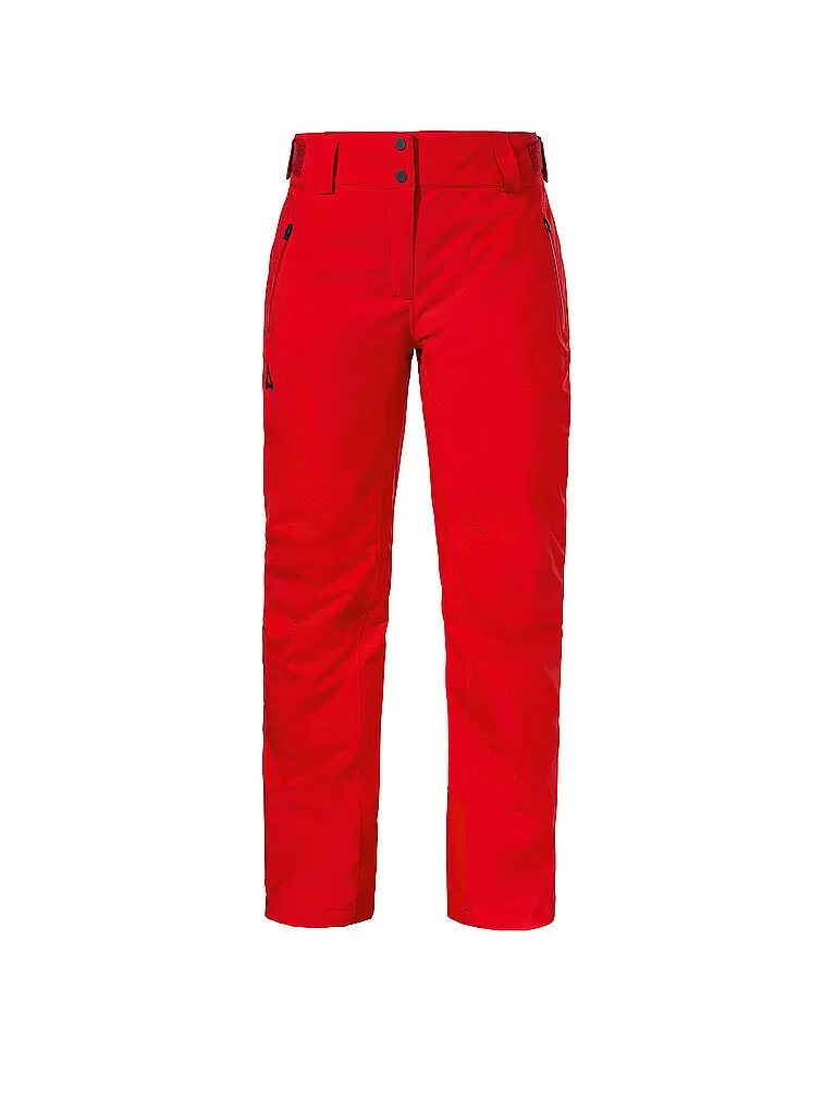 Pantaloni da sci da donna Style Pine rosso | 36