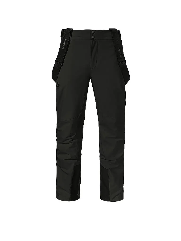 Pantaloni da sci da uomo Style Pine nero | 54 (kurz)