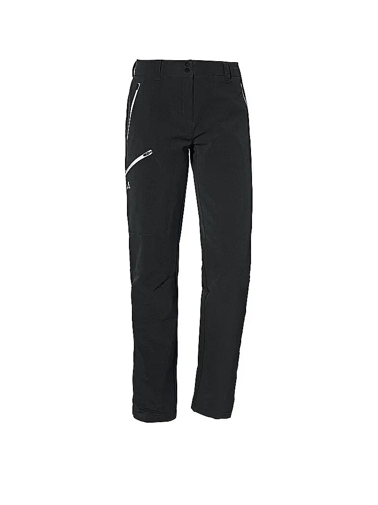 Pantaloni da trekking da donna Ascona Warm L nero | 34