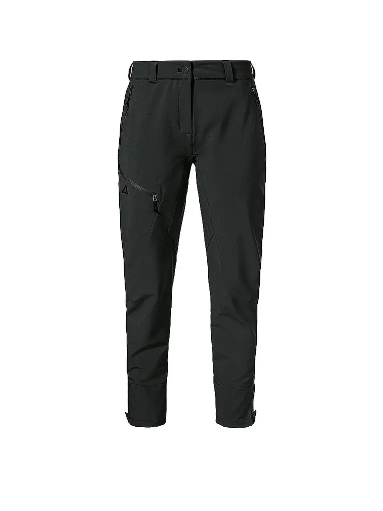 Pantaloni da trekking da donna Cascata nero | 34