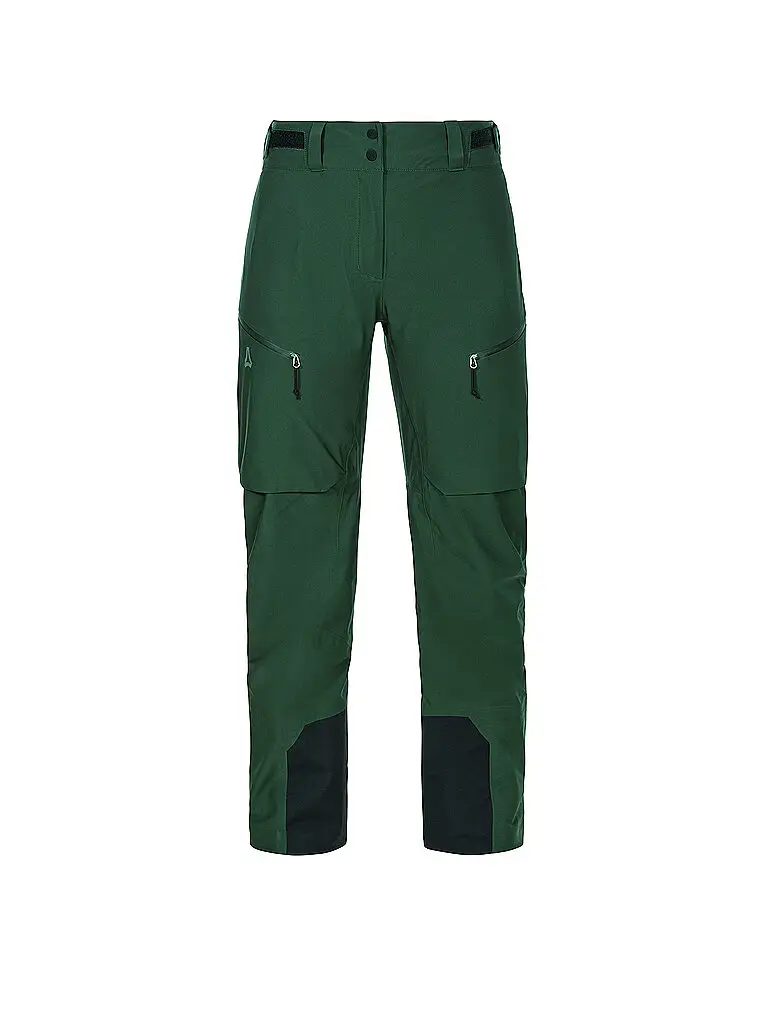 Pantaloni da turismo da donna Milagle 3L verde scuro | 36