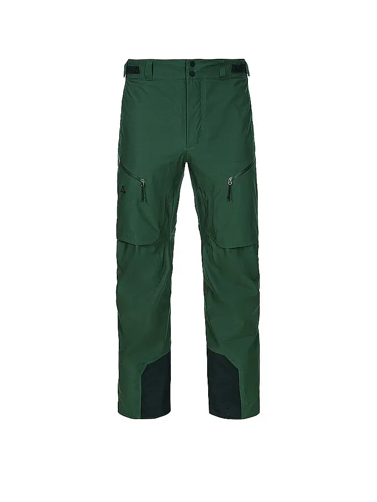 Pantaloni da turismo da uomo Milagle 3L verde scuro | 48