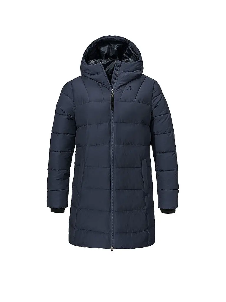 Parka invernale da donna Style Boslix con cappuccio blu | 36