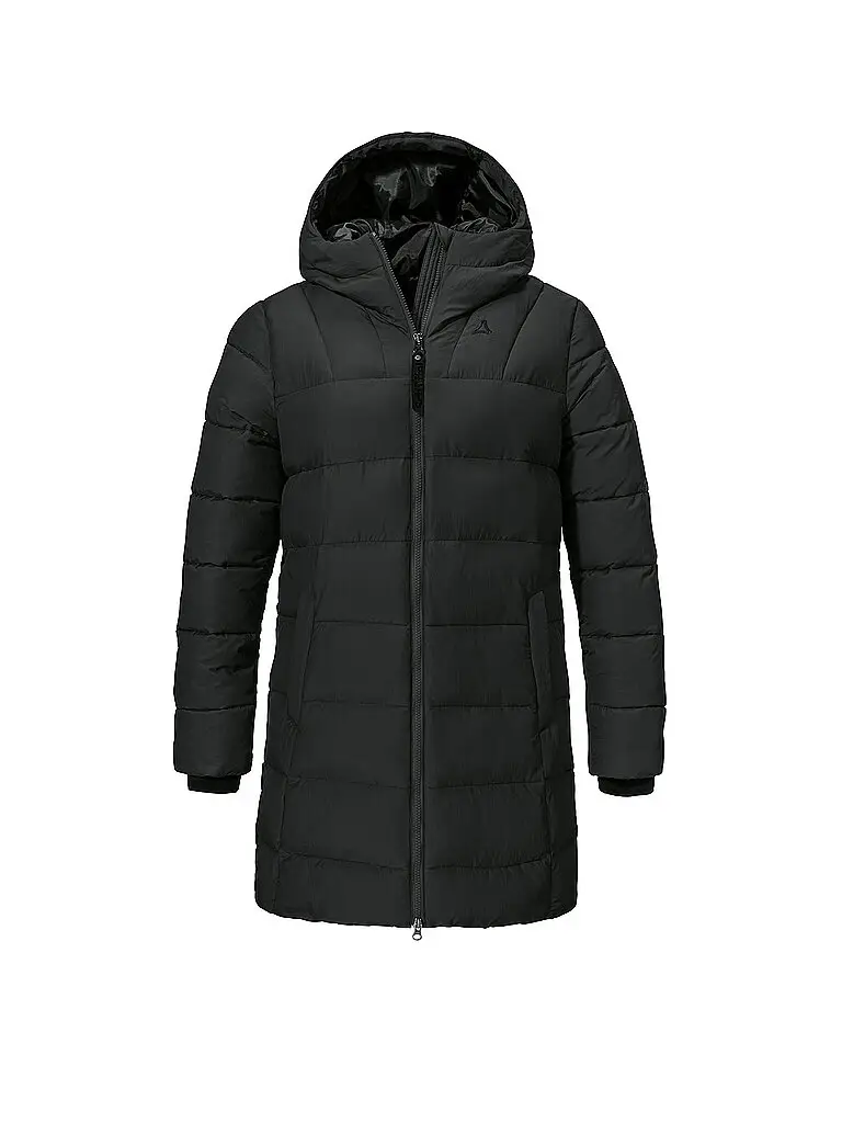Parka invernale da donna Style Boslix con cappuccio nero | 36