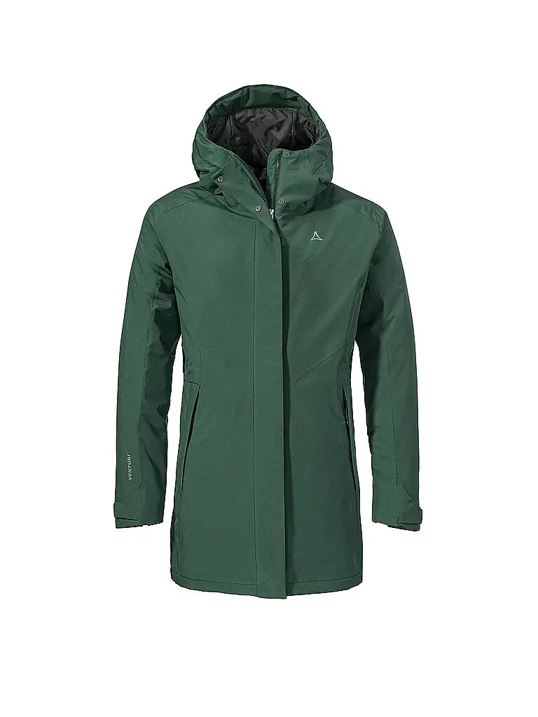 Parka invernale da donna Style Froda 2L verde scuro | 36