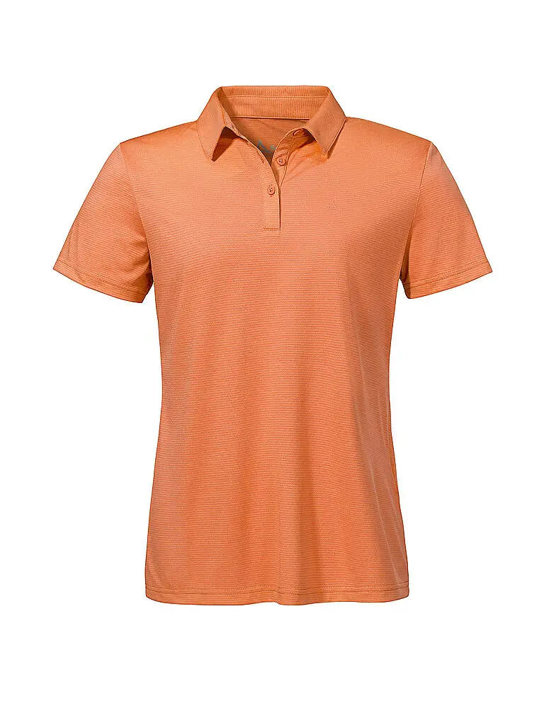 Polo funzionale da donna Circ Tauron arancione | 34