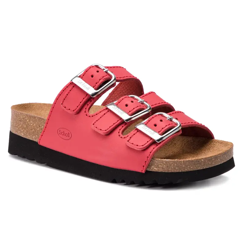 Ciabatte Scholl Rio Wedge Ad F26454 1051 360 Rosso