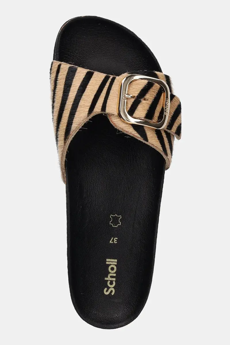 ciabatte slide in camoscio KATHLEEN donna colore marrone F300642331 miniatura 4