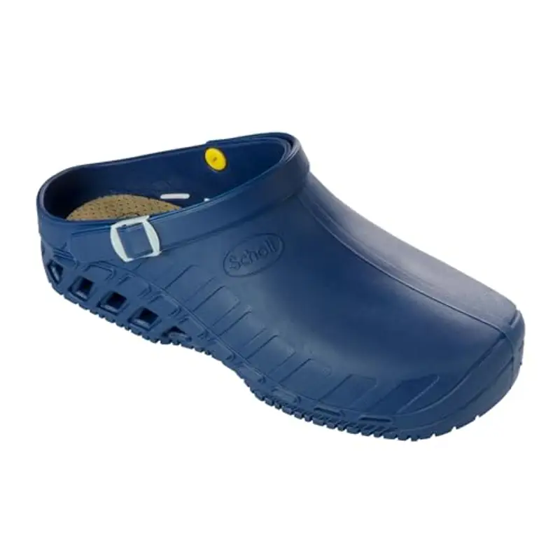 Scholl Clog Evo - Zoccoli Sanitari Professionali per Uomo o Donna, Ultra Leggeri, Comodi e Traspiranti, con Suola Antiscivolo, Soletta in Memory Removibile e Cinturino Rotante miniatura 2