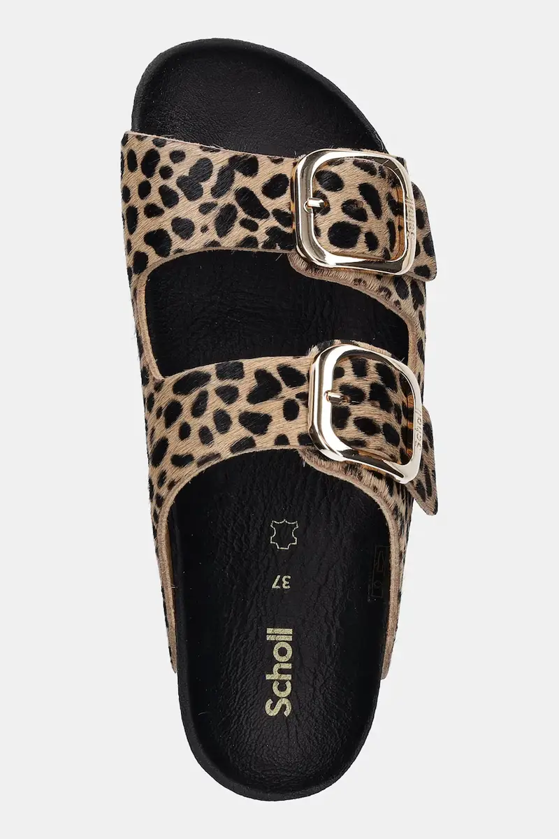 infradito in pelle NOELLE donna colore marrone F300671850 miniatura 4