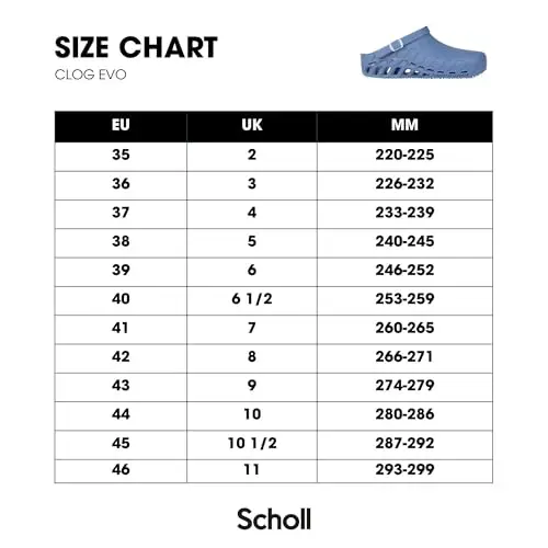 Scholl Linea Professionale Clog Evo, Fucsia, 38/39 EU miniatura 3