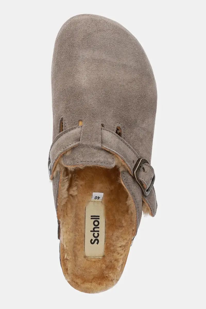 Scholl Pantofole Marrone 3138746 miniatura 4