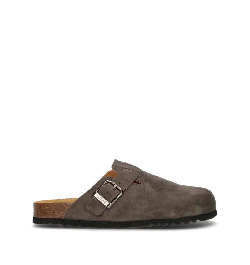 Sabot uomo grigia in suede Vario