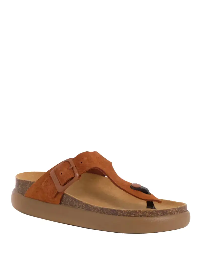 sandali scholl MARRONE miniatura 2