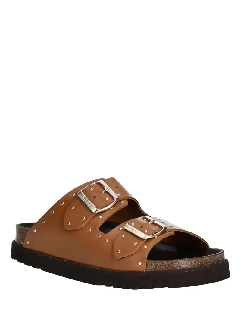 sandali scholl MARRONE miniatura 2