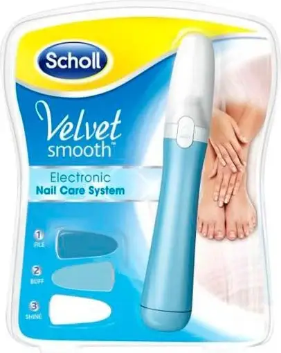 Velvet Smooth Electronic Nail Care System - Kit Elettronico Per La Cura Delle Unghie