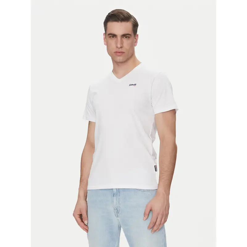 Schott NYC T-shirt Bianco 3221478